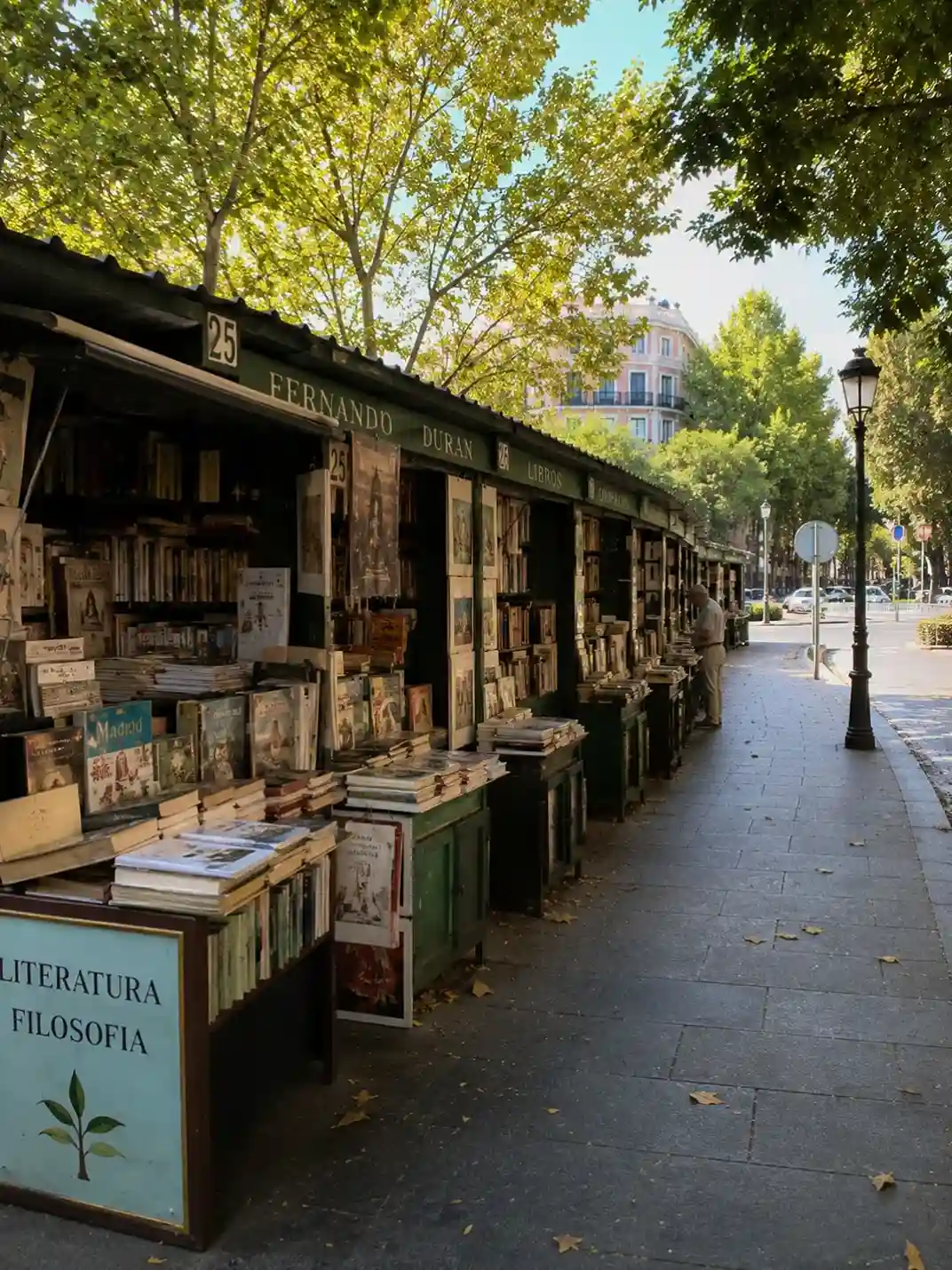 Cuesta de Moyano Hill and old-school booksellers