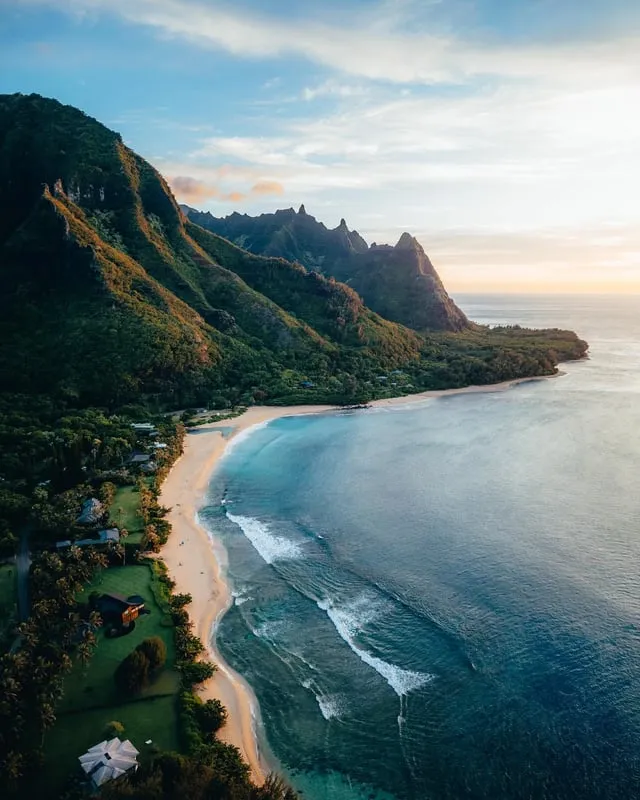 Hanalei Beach, Kauai, Hawaii