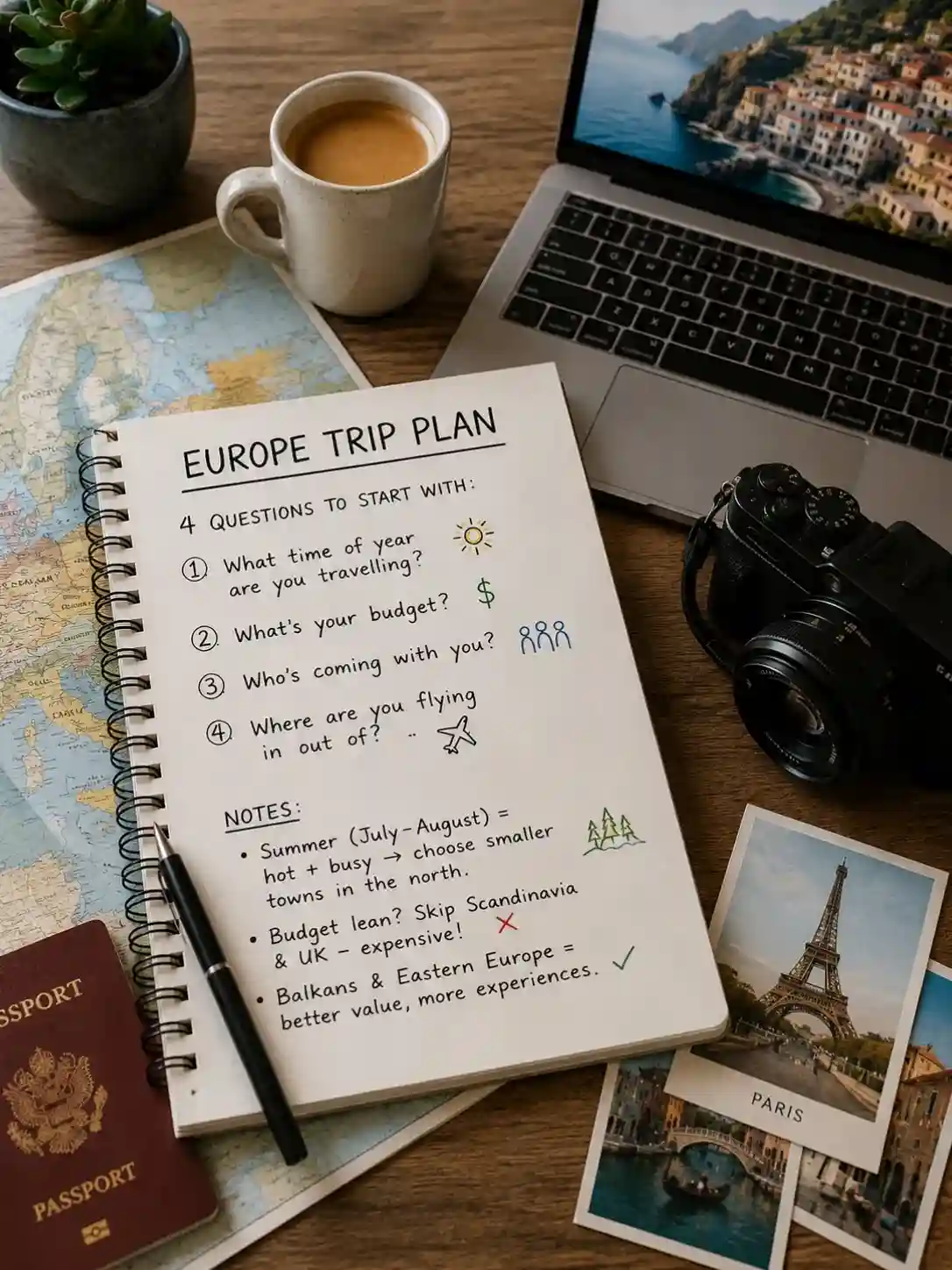 How to Decide Where to Go in Europe