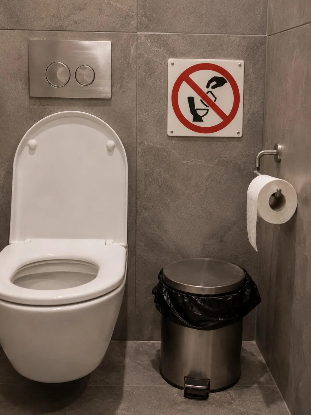 No One Warns You About the Toilet Paper Thing