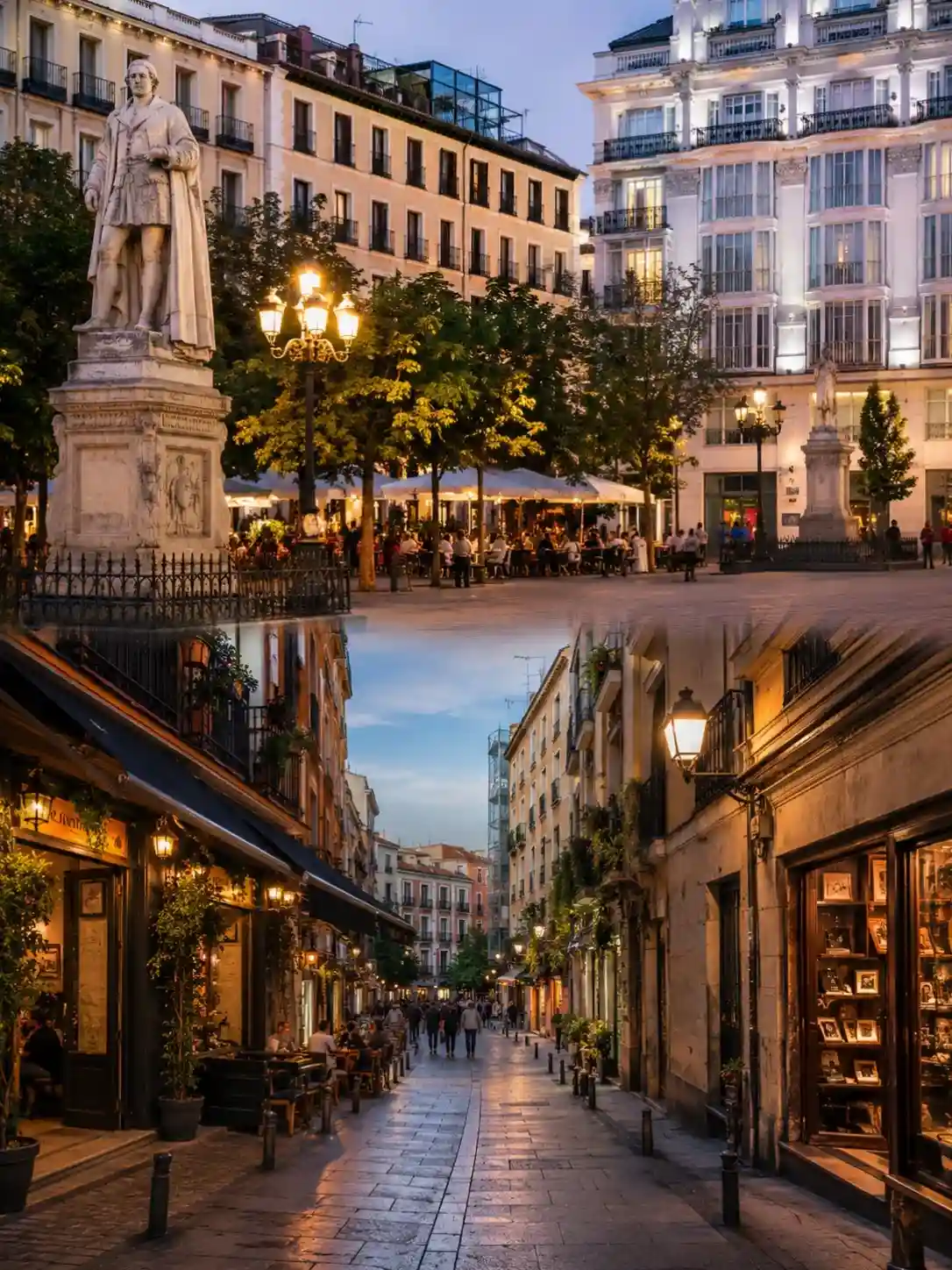 Plaza de Santa Ana  Barrio de Las Letras (Literary Quarter)