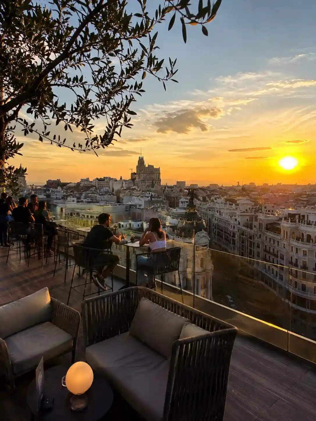 Rooftop views from RIU Hotel (Sky Bar 360)