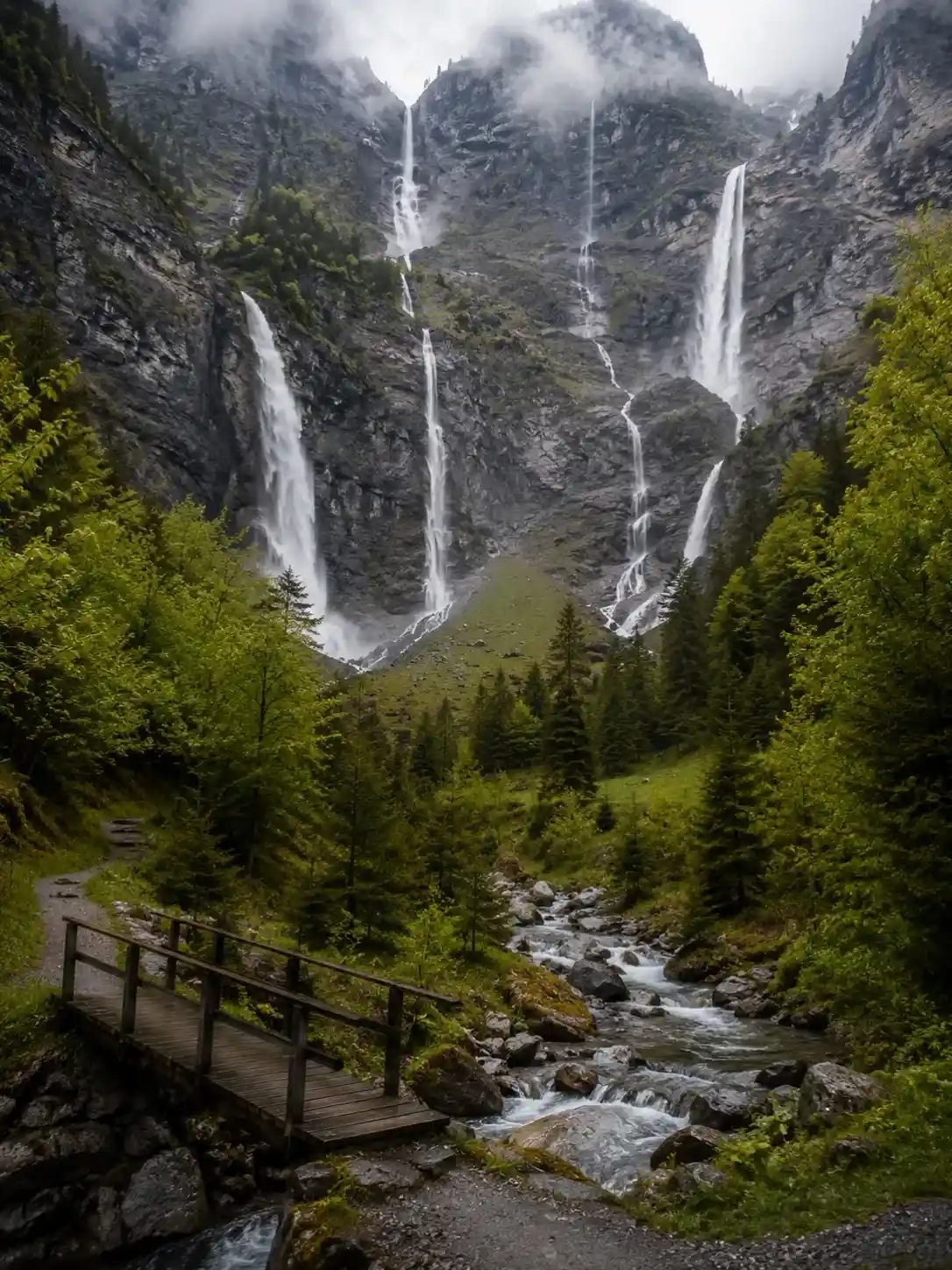Wasserfall-Arena Batöni
