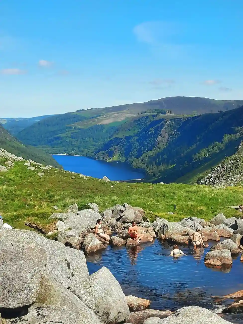 Wicklow Mountains  Glendalough  Rock of Dunamase