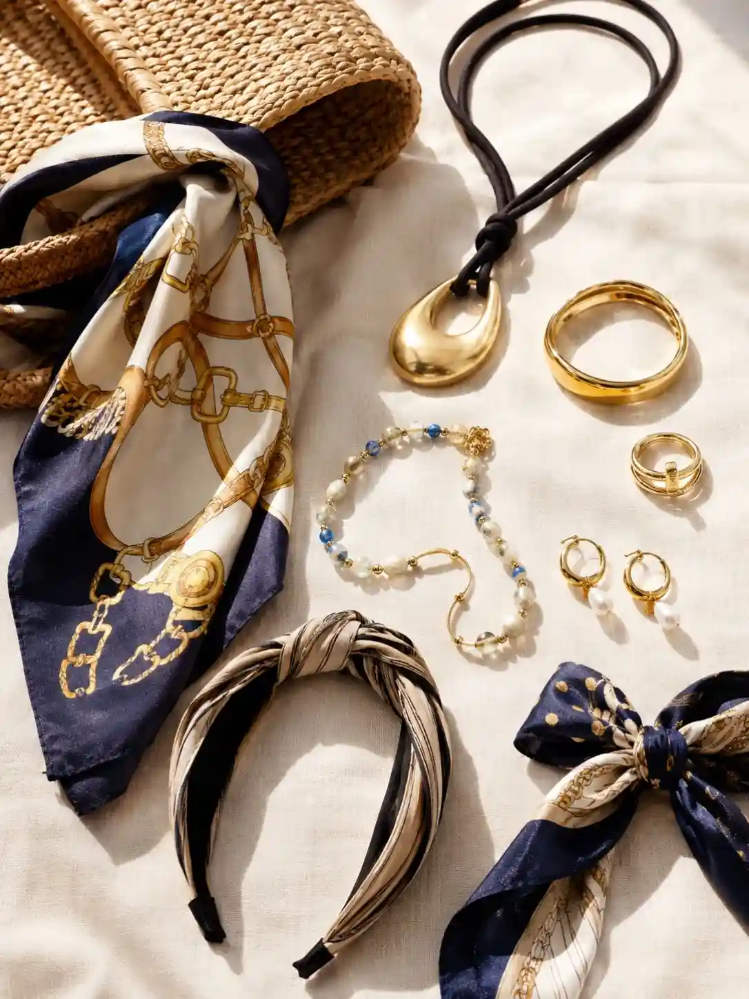 Accessories – Scarves & Statement Jewelry