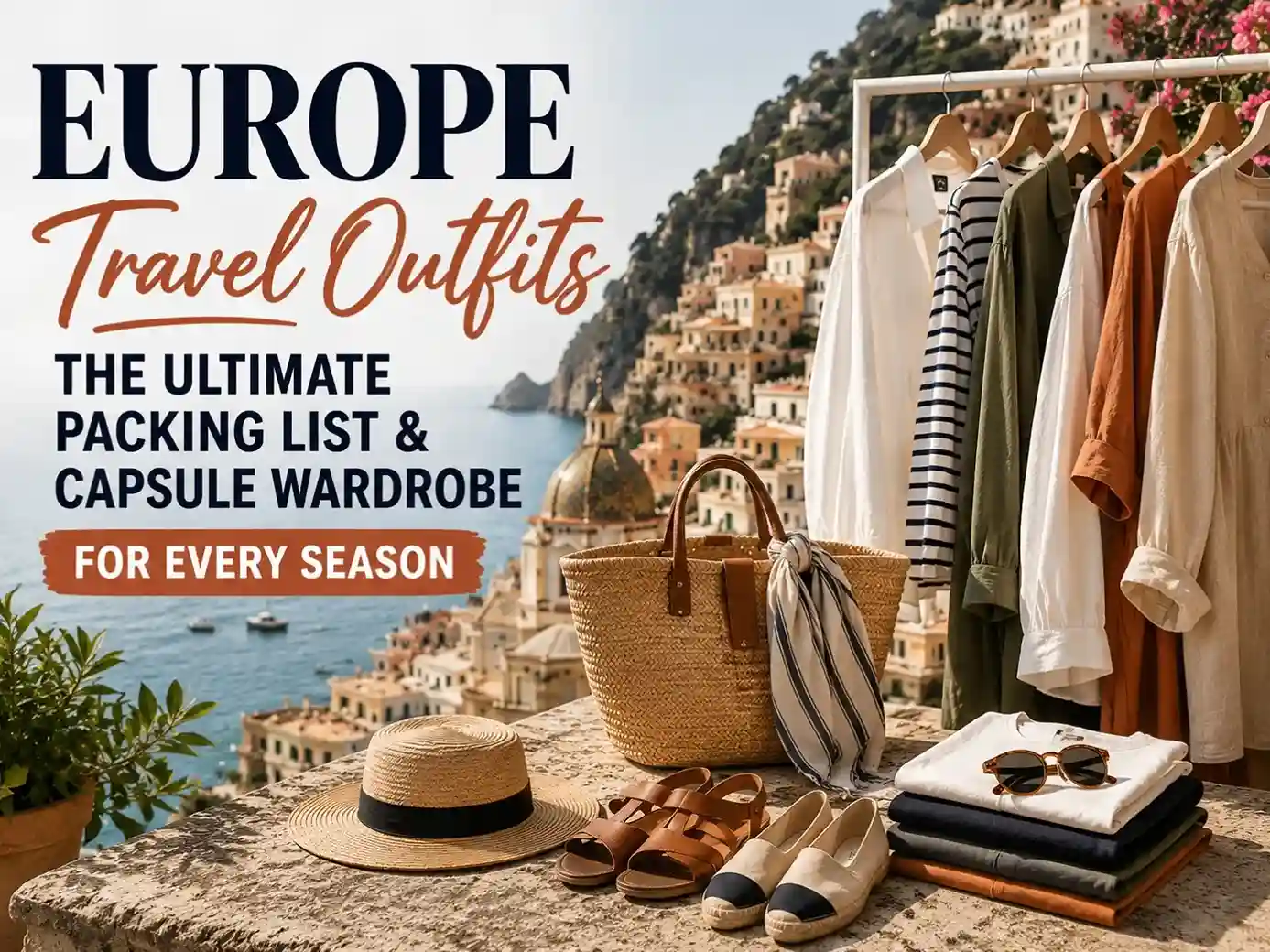 Europe Travel Outfits The Ultimate Packing List & Capsule Wardrobe for Every Season