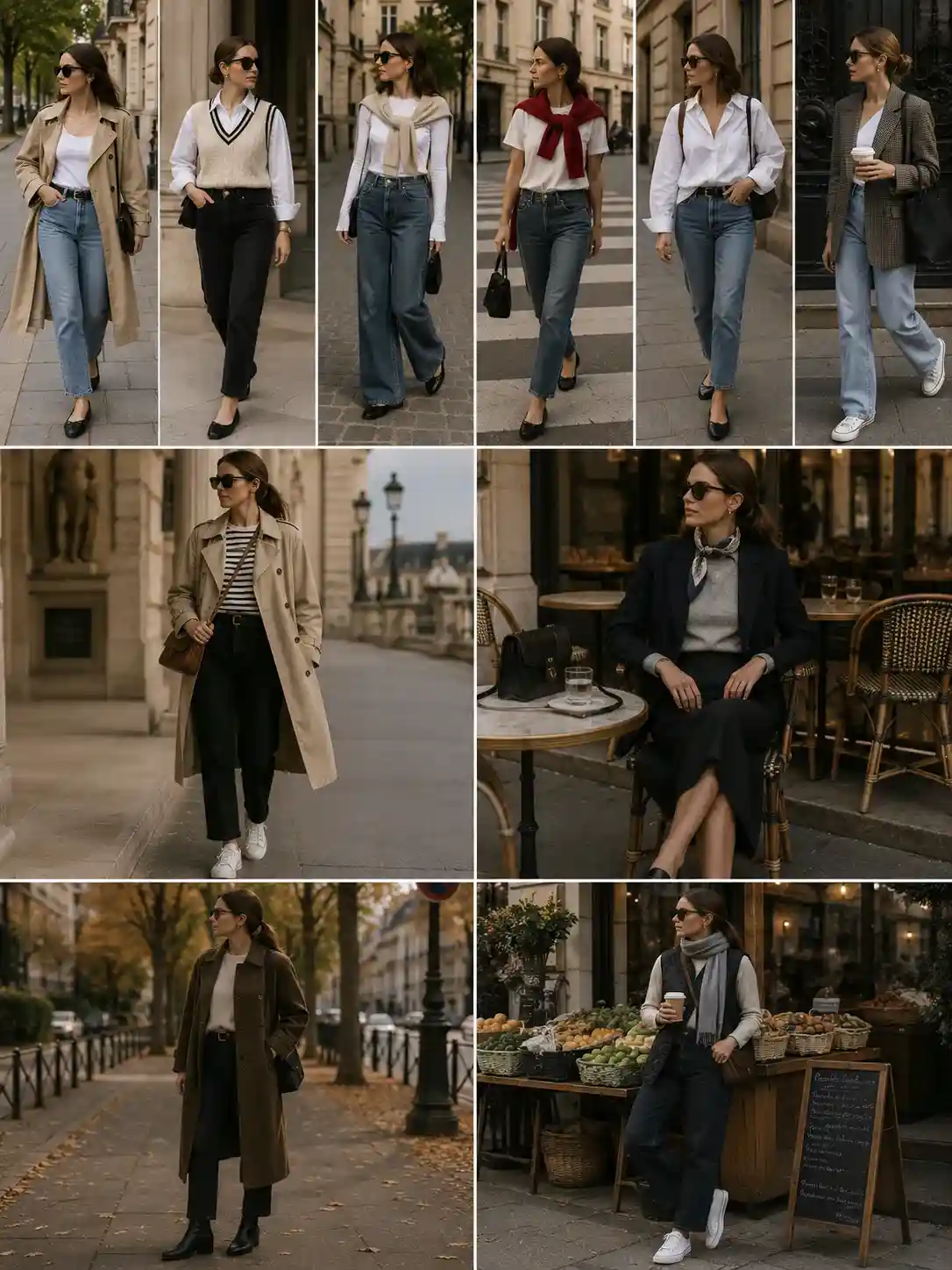 Full Four-Season Outfit Breakdown (Spring Fall Winter, beyond Summer)