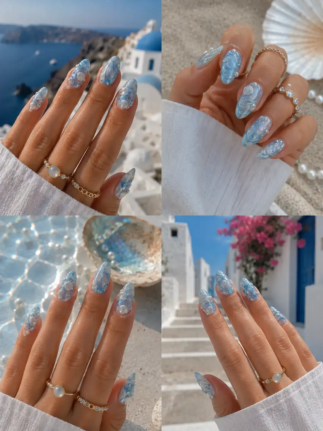 Mermaid 3D Manicure