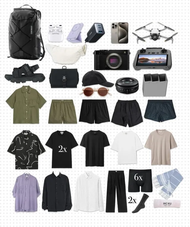 Other things to pack for Greece (misc. items list)