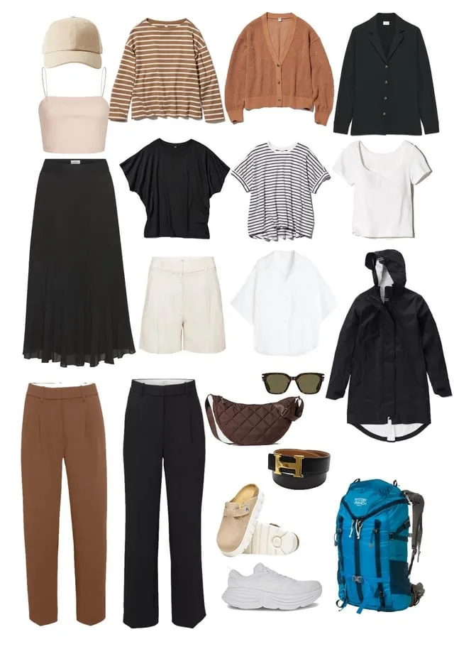 Packing Strategy Capsule Wardrobe