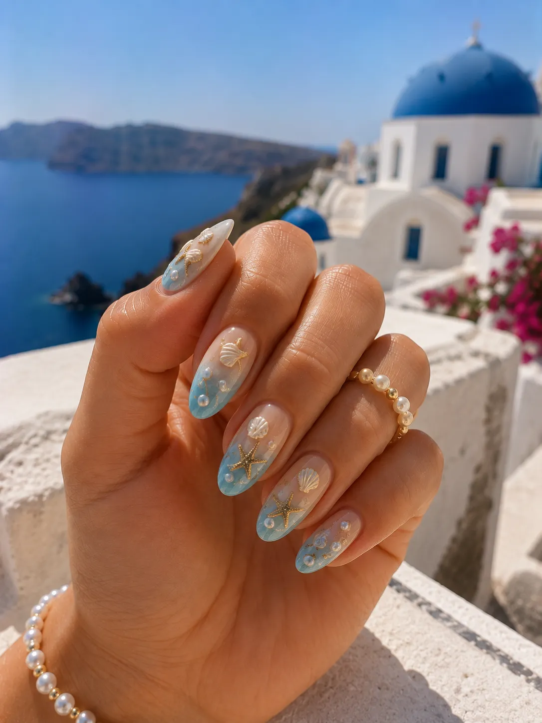 Seaside Shells and Starfish