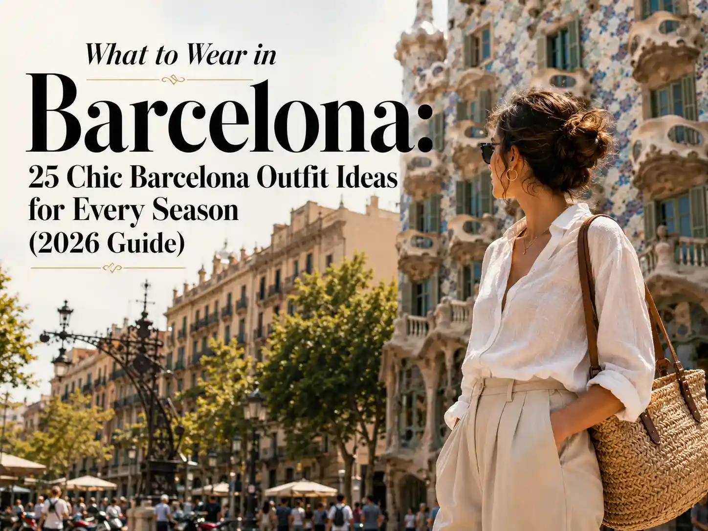 What to Wear in Barcelona 25 Chic Barcelona Outfit Ideas for Every Season (2026 Guide)