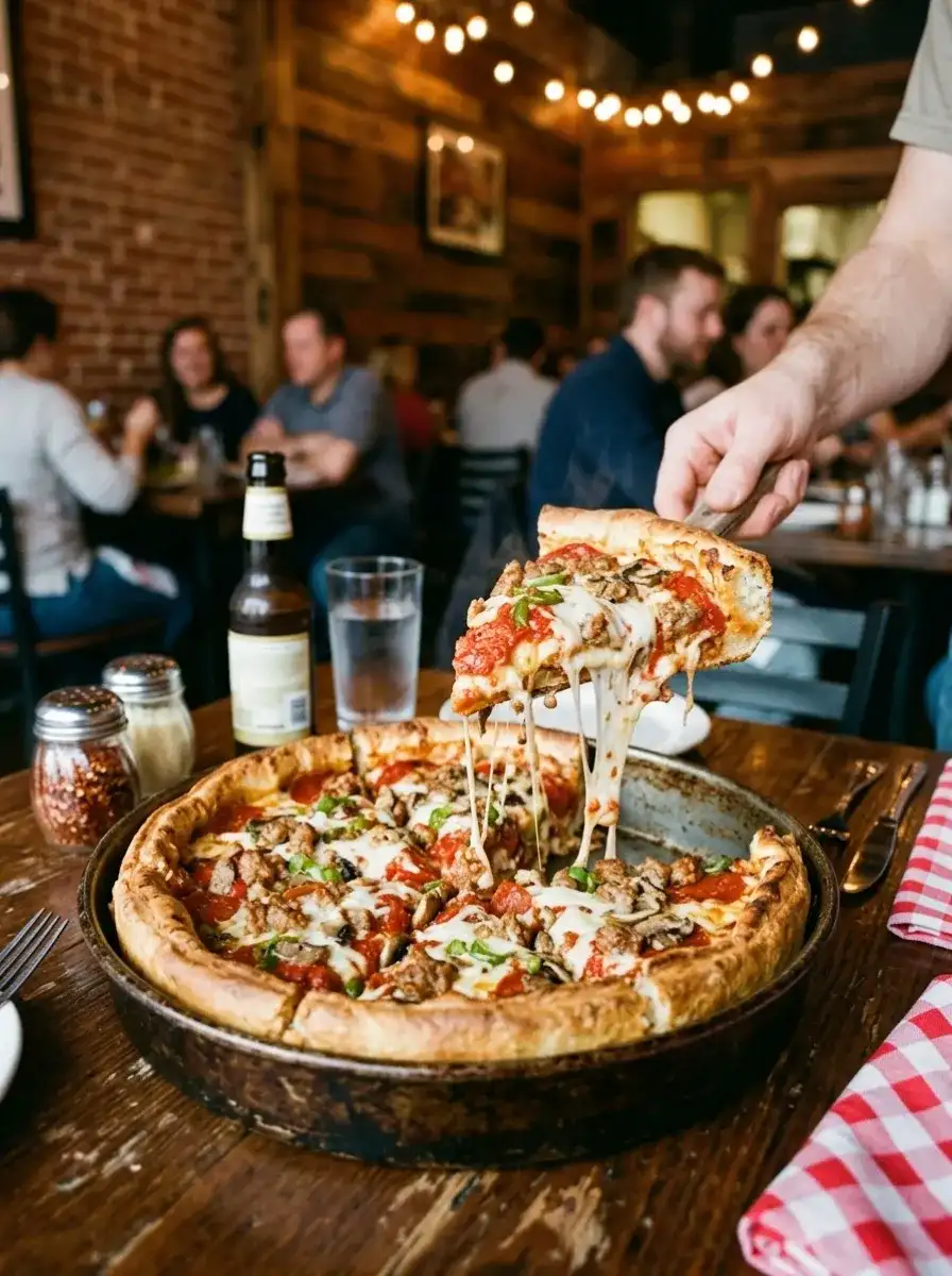 Get Authentic Chicago-Style Pizza
