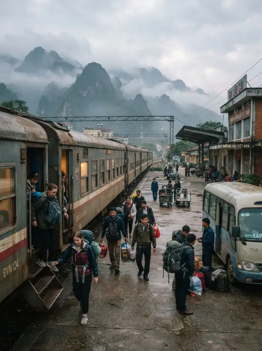 Getting to Sapa (Train vs. Bus)