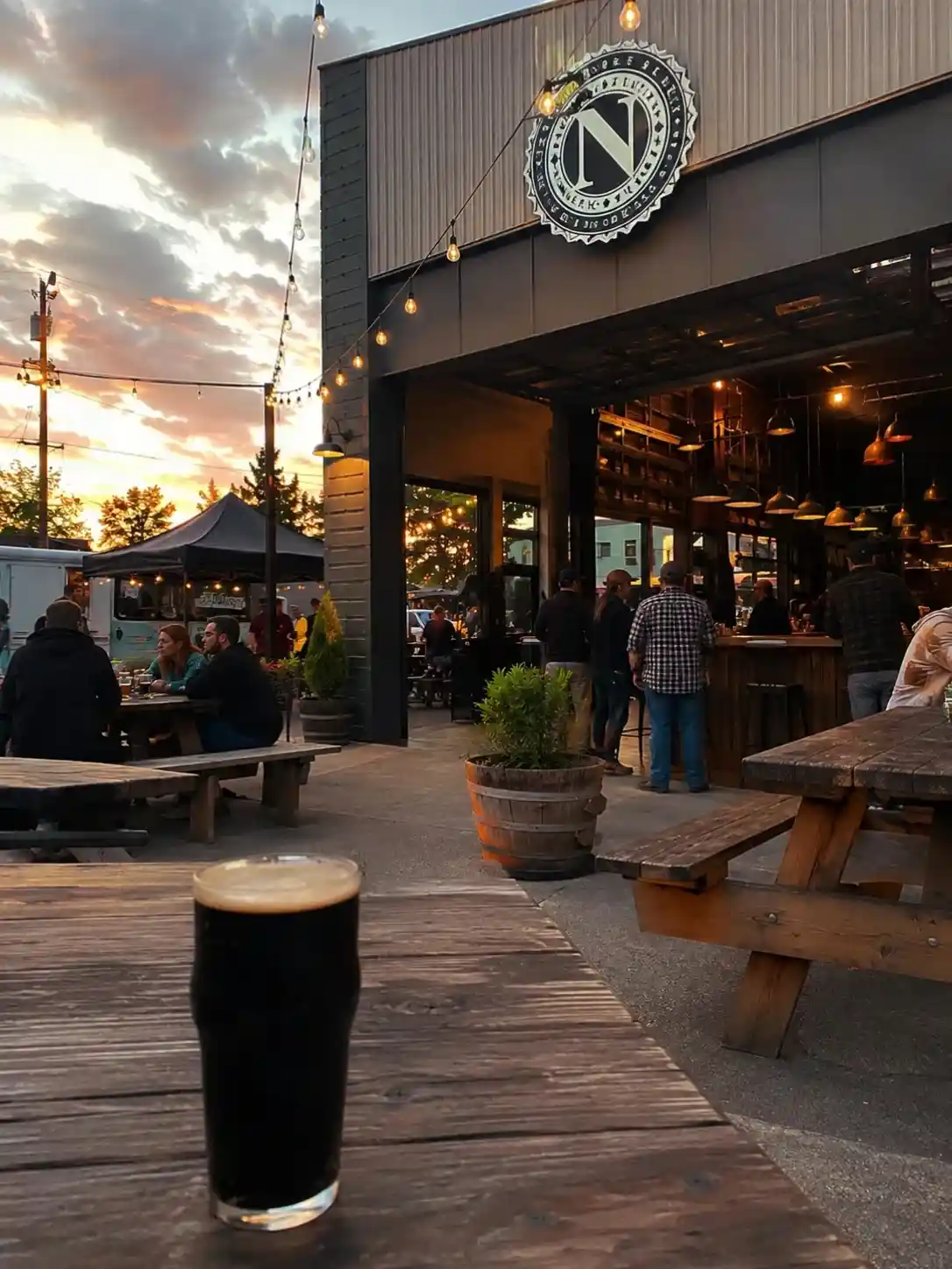 Kick Back a Beer in the Fermentation District