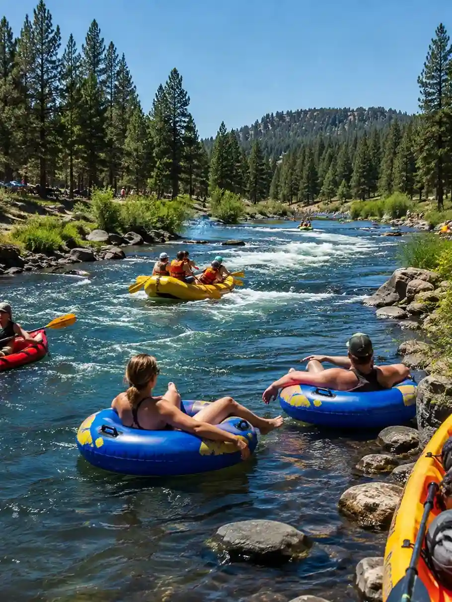 River Activities (Floating, Rafting, Kayaking, Tubing on the Deschutes)