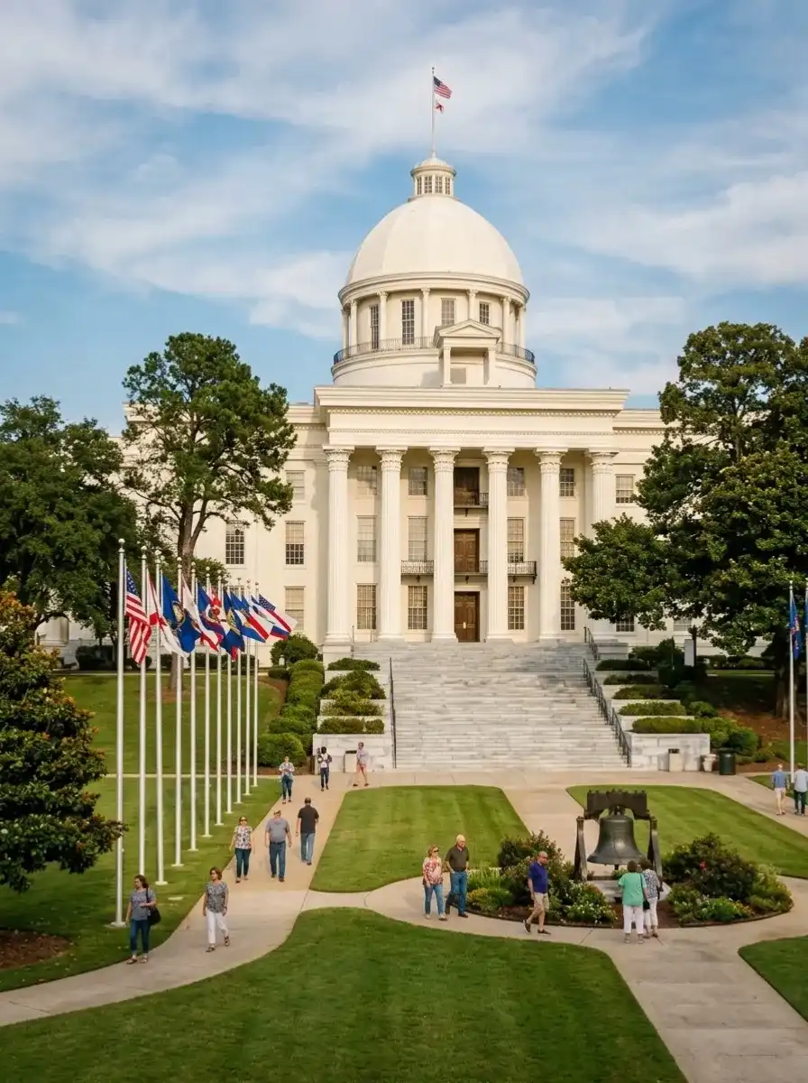 The Alabama State Capitol Building