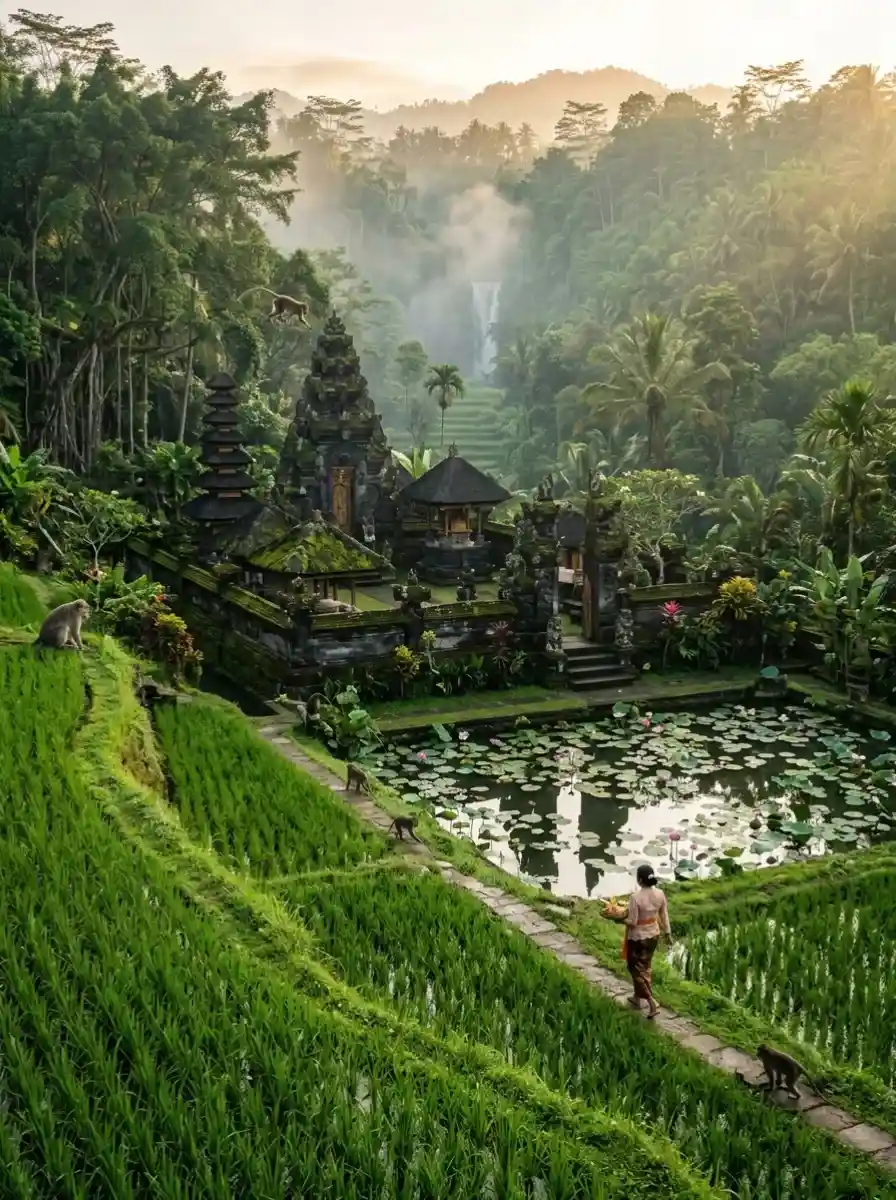 Ubud — Rice Terraces, Temples, Monkey Forest & Culture