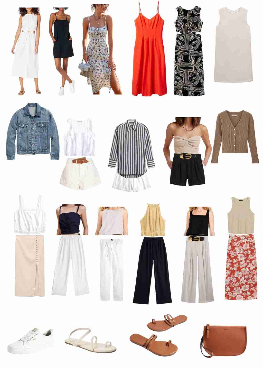 Italy Outfit Idea – Solid Color Dress