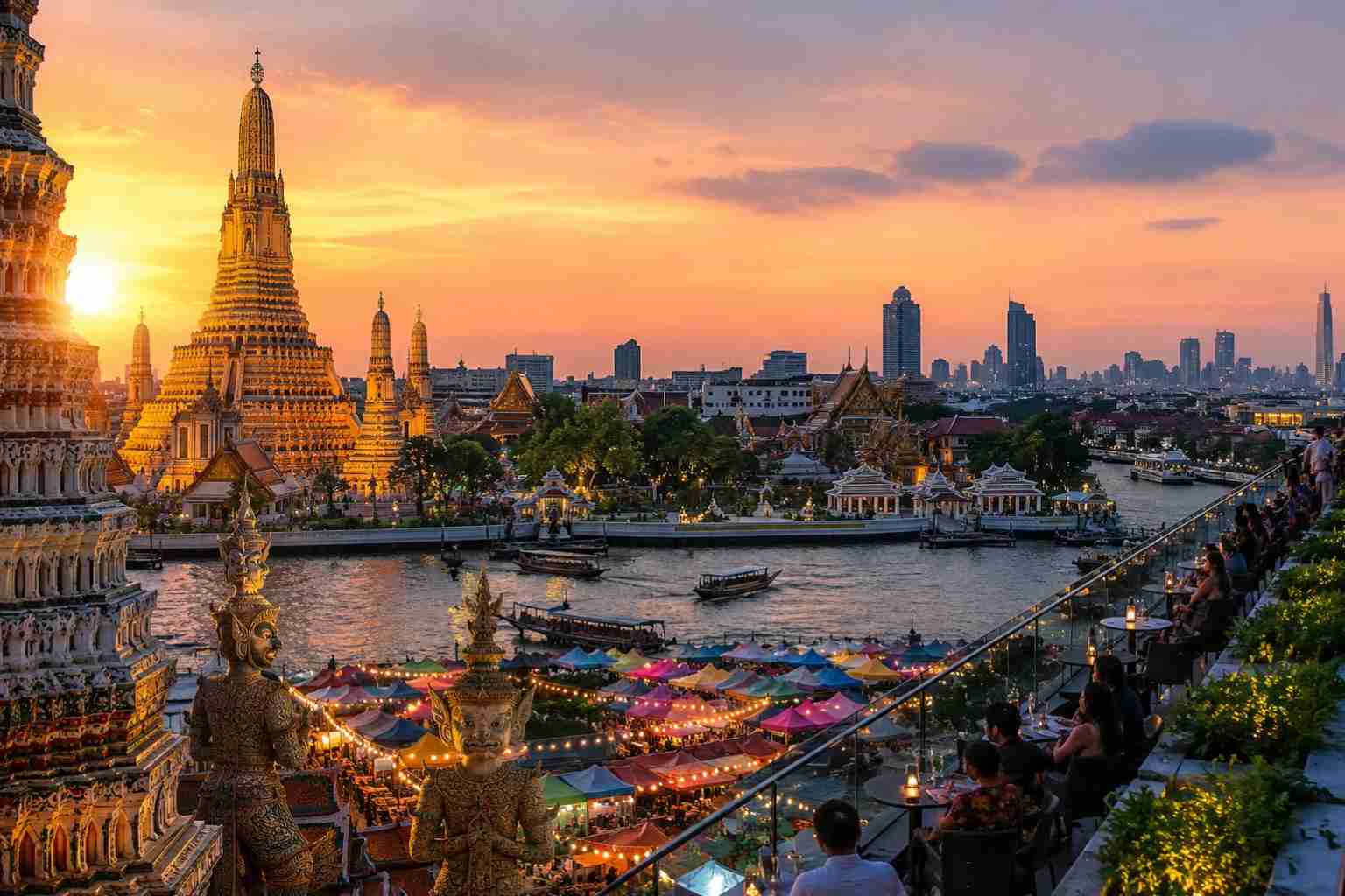 25 Best Places to Visit in Bangkok: Temples, Markets, Rooftop Bars & Hidden Gems