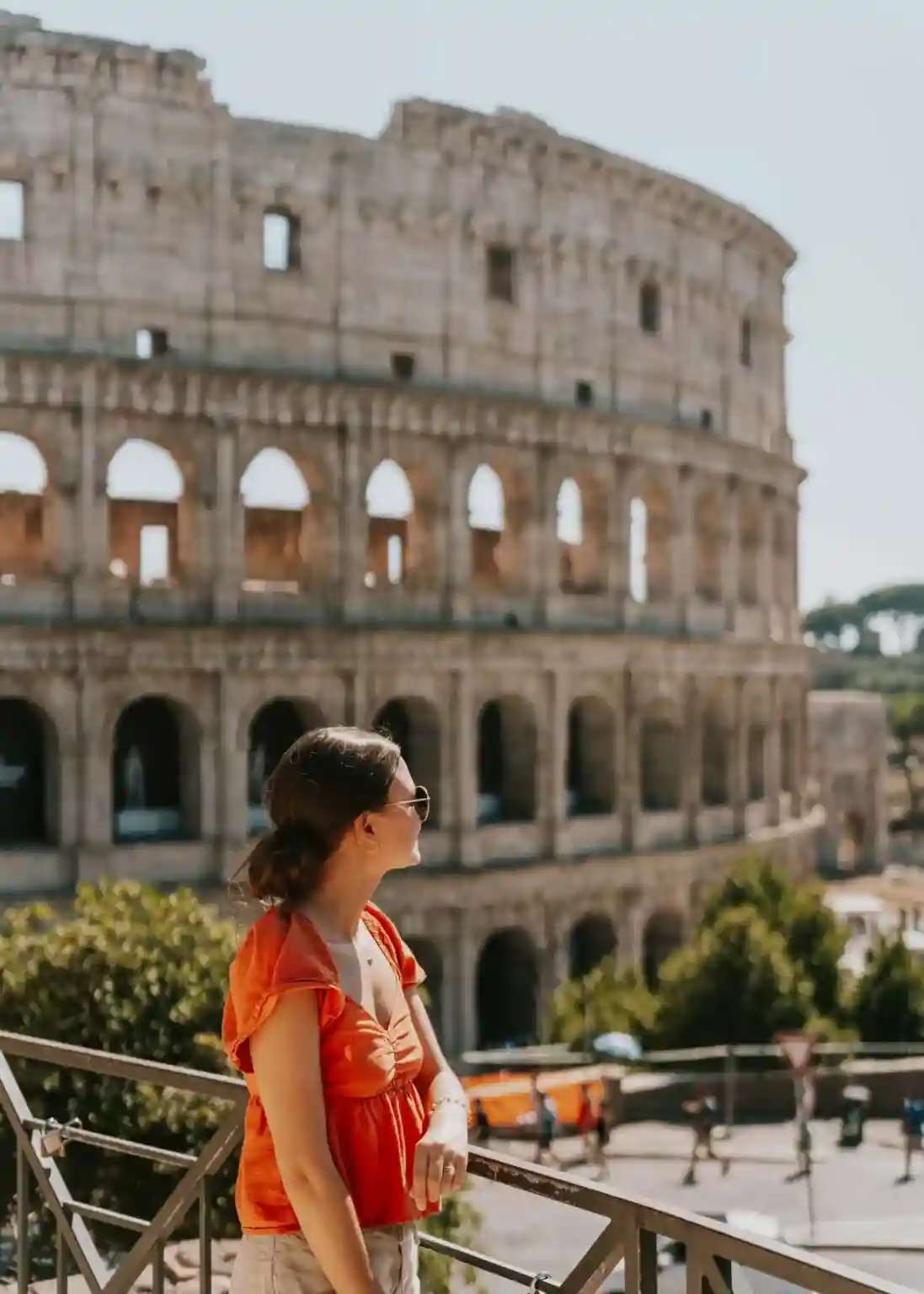 Grab Coffee With a Colosseum View