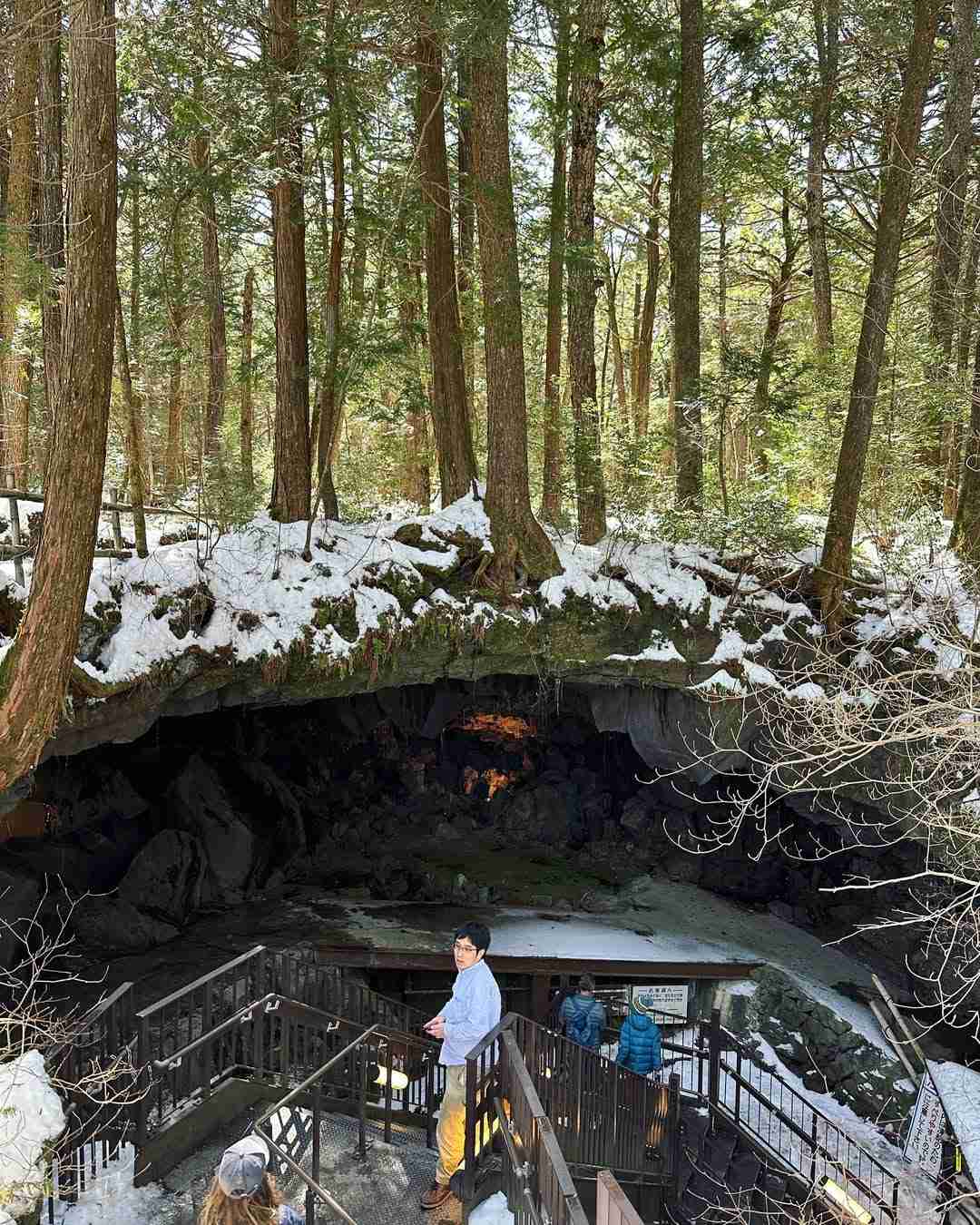 Lava Caves Near Mt. Fuji