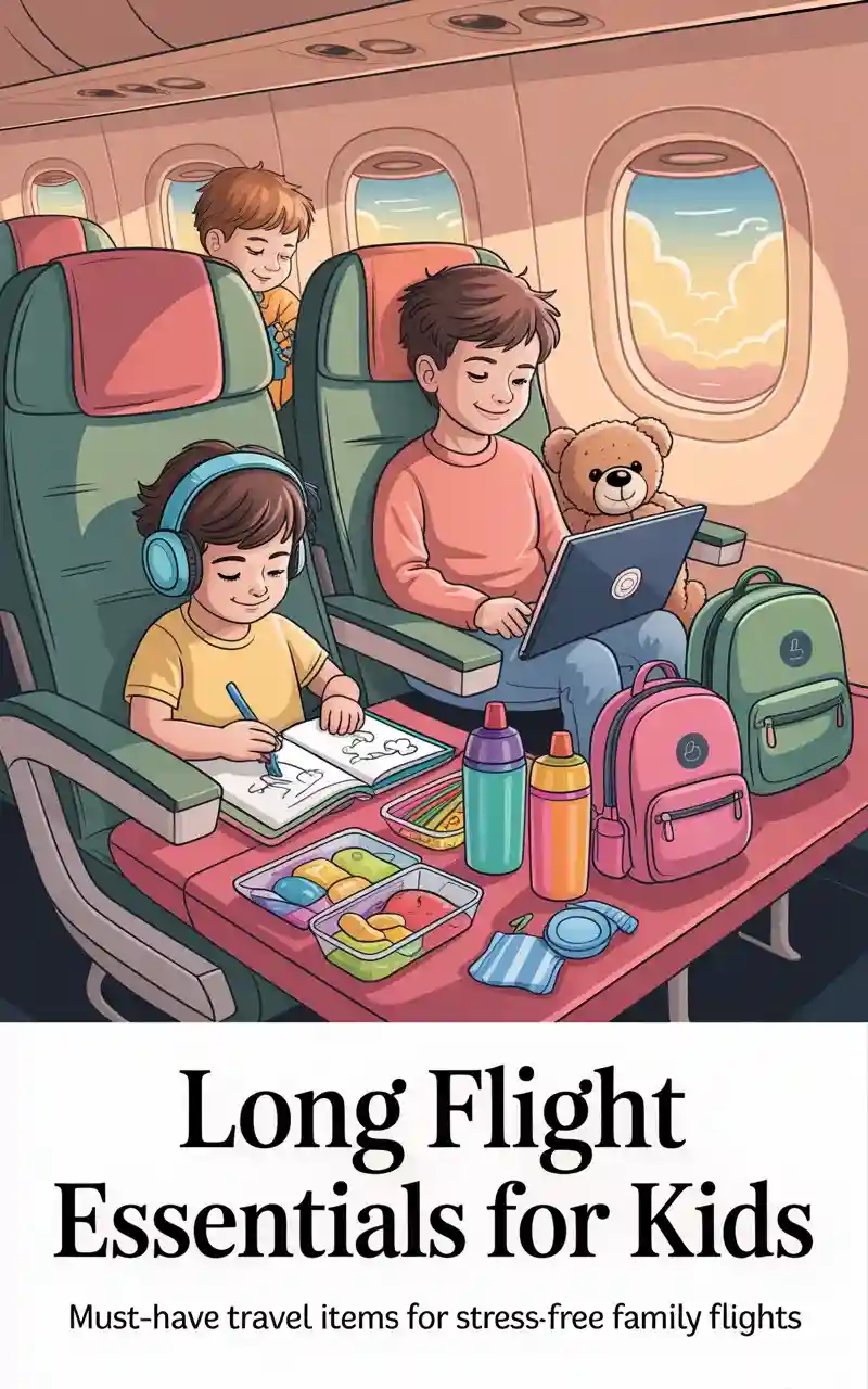 Long Flight Essentials for Kids