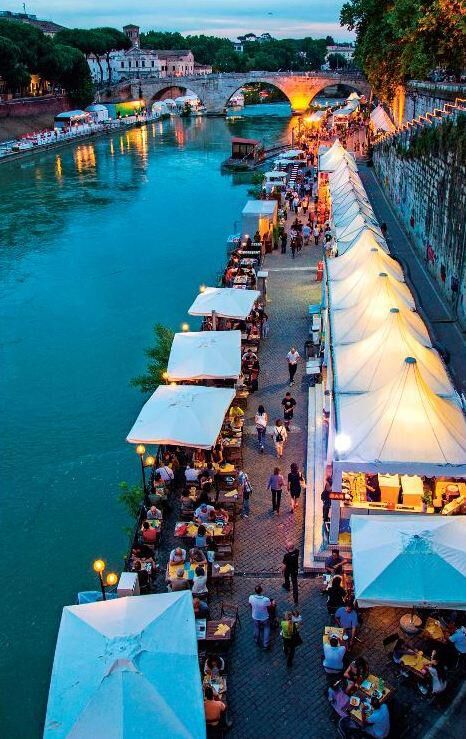Tiber River Walk & Trastevere