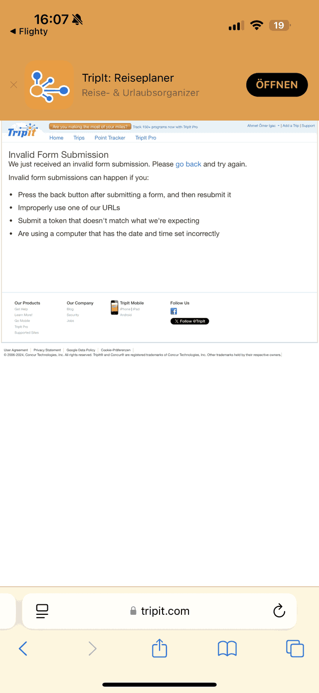 TripIt App