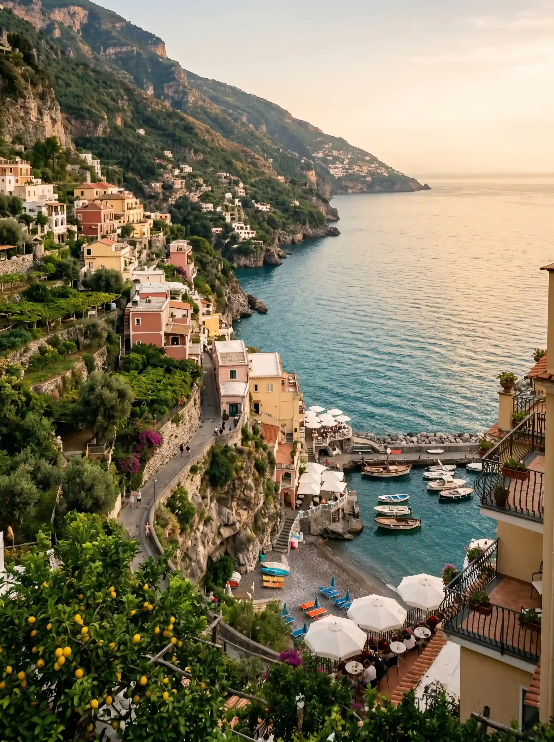 Similarities Between Sorrento and Positano
