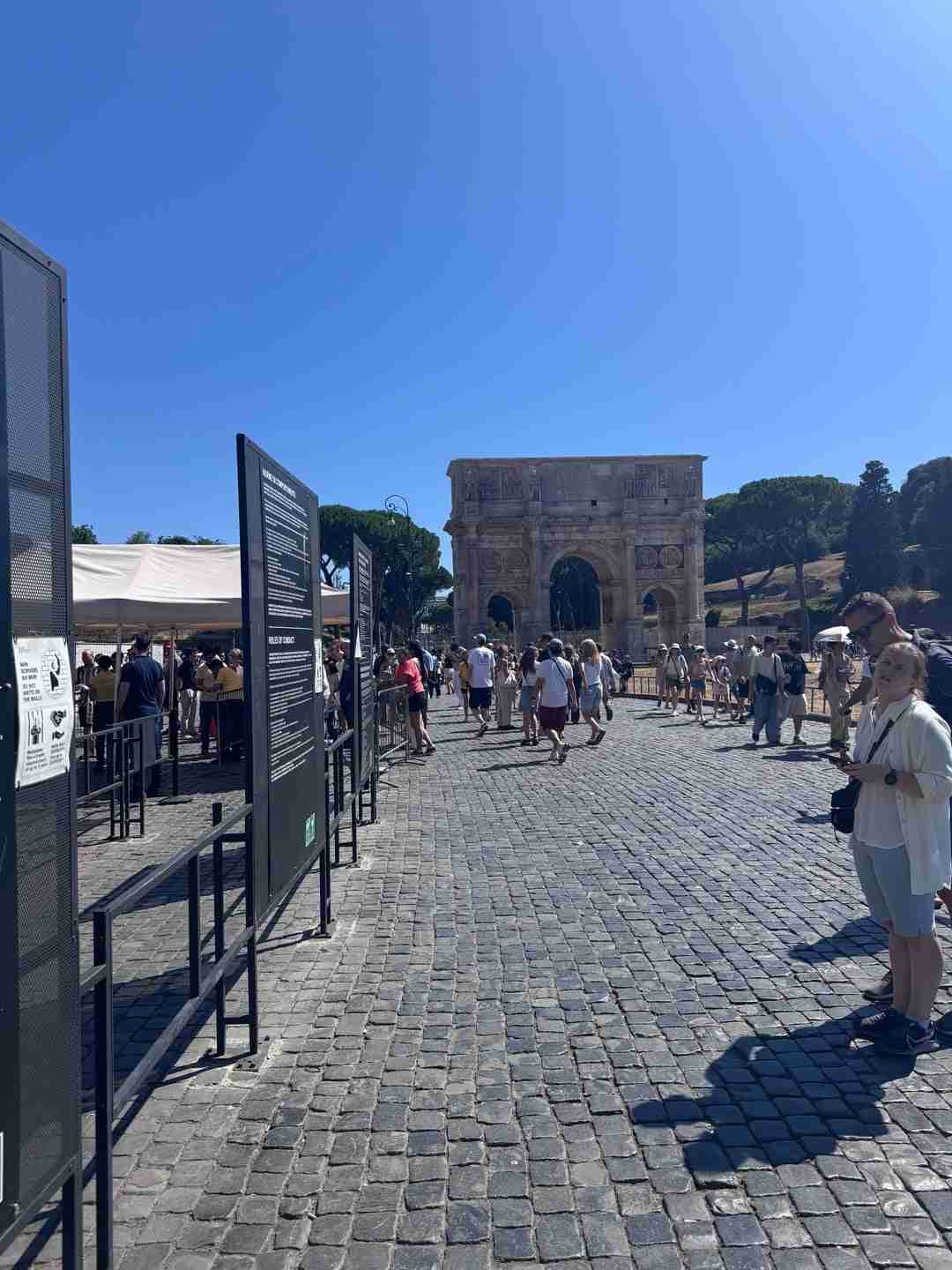 Rules for Visiting the Colosseum