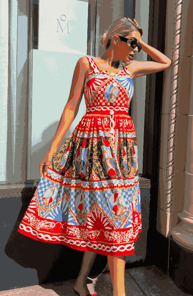 Prints Summer Dresses for Italy