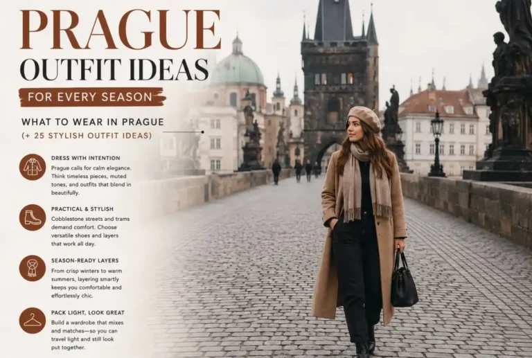 Prague Outfit Ideas for Every Season: What to Wear in Prague (+ 25 Stylish Outfit Ideas)