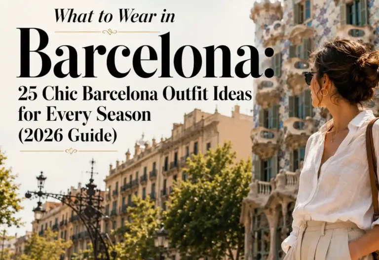 What to Wear in Barcelona 25 Chic Barcelona Outfit Ideas for Every Season (2026 Guide)