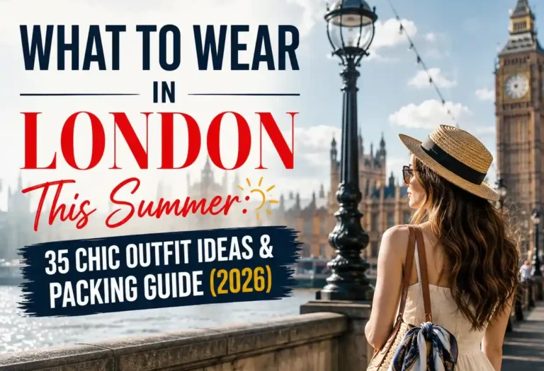 What to Wear in London This Summer 35 Chic Outfit Ideas & Packing Guide (2026)
