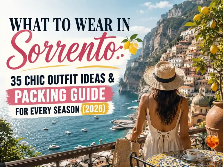 What to Wear in Sorrento 35 Chic Outfit Ideas & Packing Guide for Every Season (2026)
